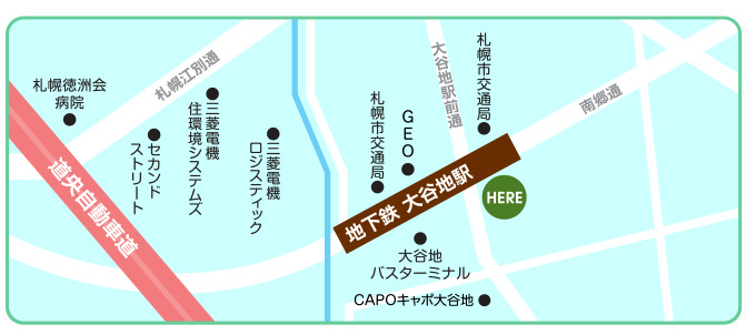 駐車場アクセスマップ